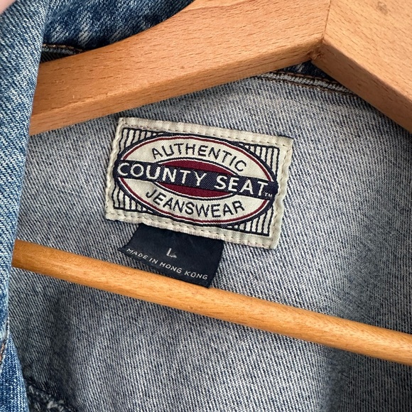 vintage Blue Denim Jacket - Picture 2 of 4